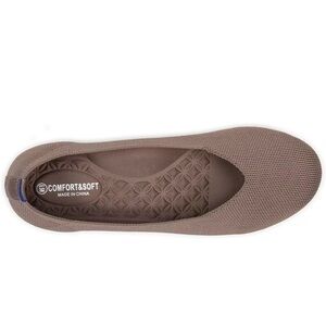 Frank Mully Women’s Wide Width Ballet Flats with Arch Support and Wide Toe Box